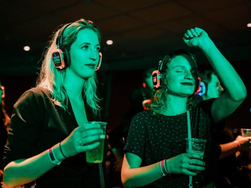 Silent disco koptelefoons Almere